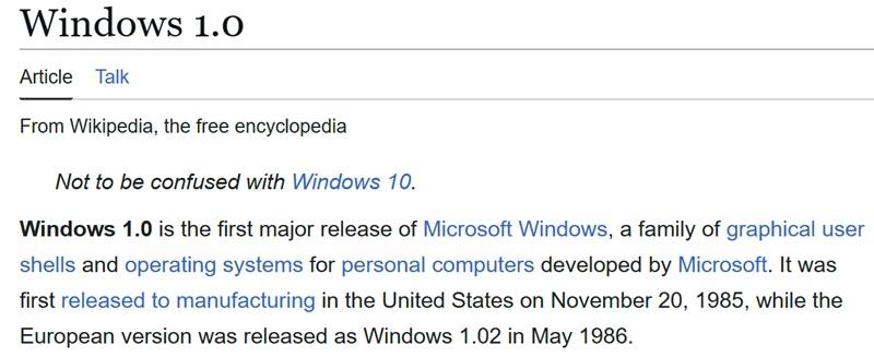 Windows виповнилося сорок років!