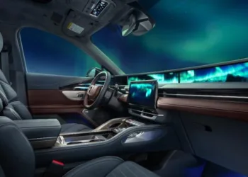 Lincoln додав північне сяйво в інтер’єр позашляховика Nautilus