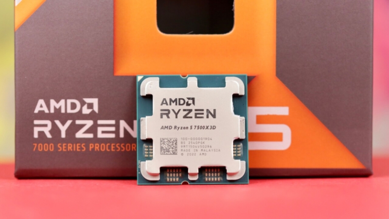 3D V-Cache недорого: вийшов AMD Ryzen 5 7500X3D за $269