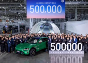 Xiaomi випустила 500-тисячний автомобіль