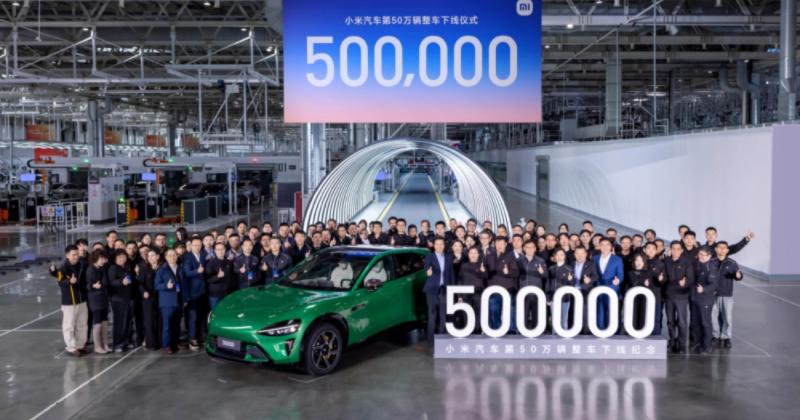 Xiaomi випустила 500-тисячний автомобіль