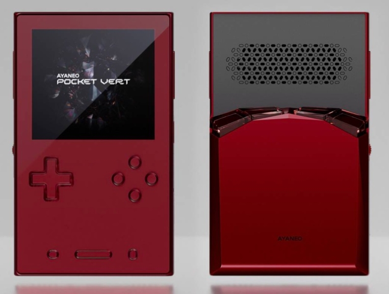 Ayano показала всі кольори преміальної ретро-консолі Pocket Vert і розкрила ще низку важливих характеристик