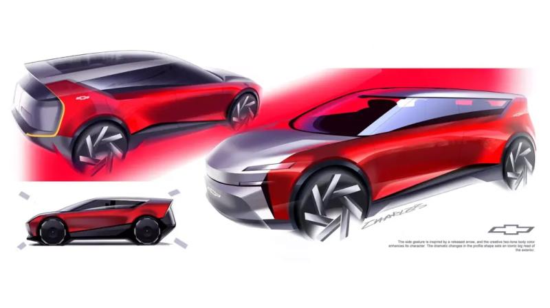 GM представила концепт спортивного електричного кросовера Chevrolet