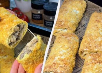 Цей рецепт у TikTok зберегли понад 40 тисяч осіб: ніжний жульєн у лаваші