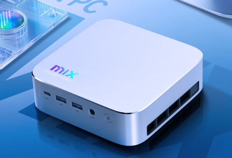Представлені надкомпактні міні-PC Thunderobot Mix NUC з процесорами Ryzen AI в корпусі на 0,68 літра