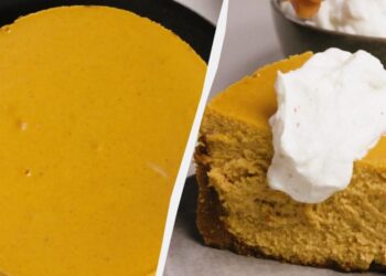 Гарбузовий чізкейк, який тане в роті: покроковий рецепт від кухаря