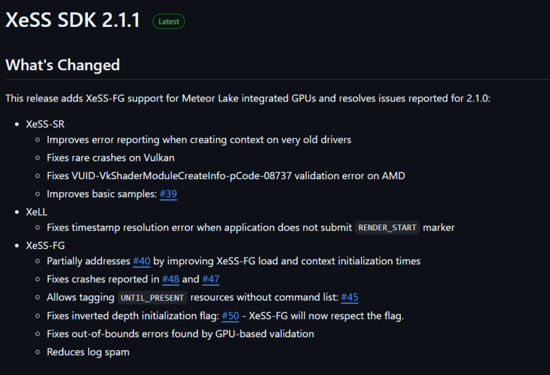 Генерація кадрів на вбудованому GPU: Intel додає XeSS-FG у процесори Meteor Lake