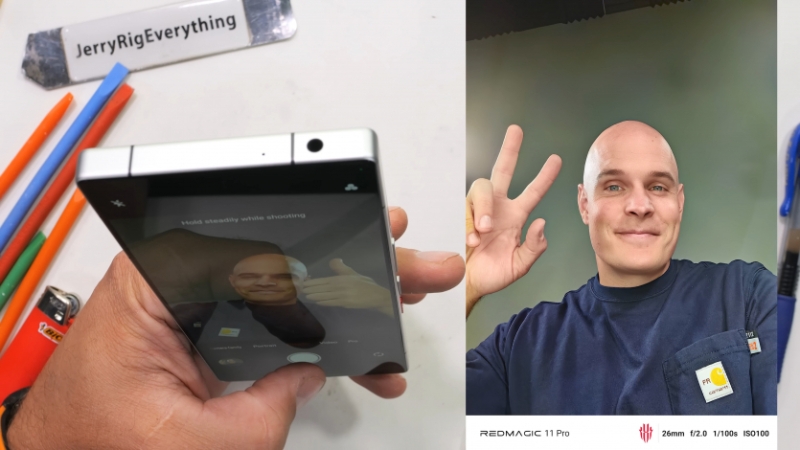 JerryRigEverything розібрав RedMagic 11 Pro: “Як іншопланетна технологія. Apple зрадіє, коли винайде таке років через 10"