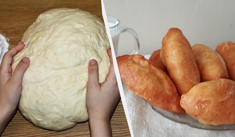 Ніжне, як пух, і зовсім без дріжджів: тісто на пиріжки, що тане у роті