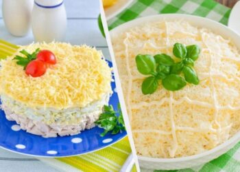 Ситний шаровий салат “Ніжність”: їм і не можу зупинитися