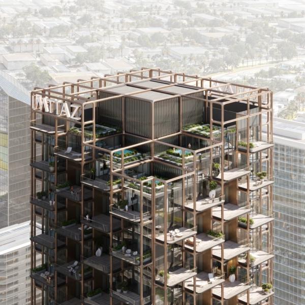 Вежа навиворіт: в Дубаї збудують хмарочос з великими терасами, як у фантастичних фільмах