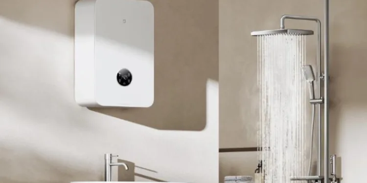 Xiaomi представила новий газовий водонагрівач з ШІ та HyperOS
