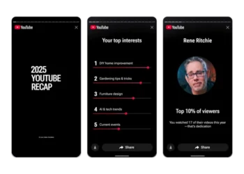 YouTube запустив перший персоналізований річний звіт про переглянуті відео