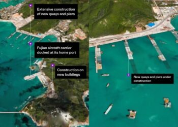 Американці cтворили 3D-карту військової бази Китаю за 10 годин після прольоту супутника, роздільна здатність — 50 см на піксель