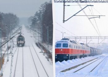 Через снігопади та аварію на залізниці в Польщі ускладнено рух поїздів