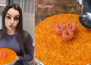 Этот торт на праздничном столе будет в центре внимания: как приготовить чизкейк с икрой (ВИДЕО)