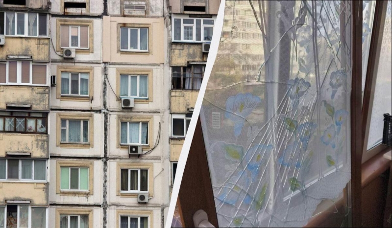Киянка показала, як врятувати вікно від вибуху: потрібні лише тканина і крохмаль
