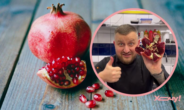 Самый чистый способ чистки граната: как получить зерна без брызг сока (ВИДЕО)
