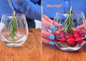 Самый простой способ поразить гостей: хитовый трюк для рождественских напитков (ВИДЕО)