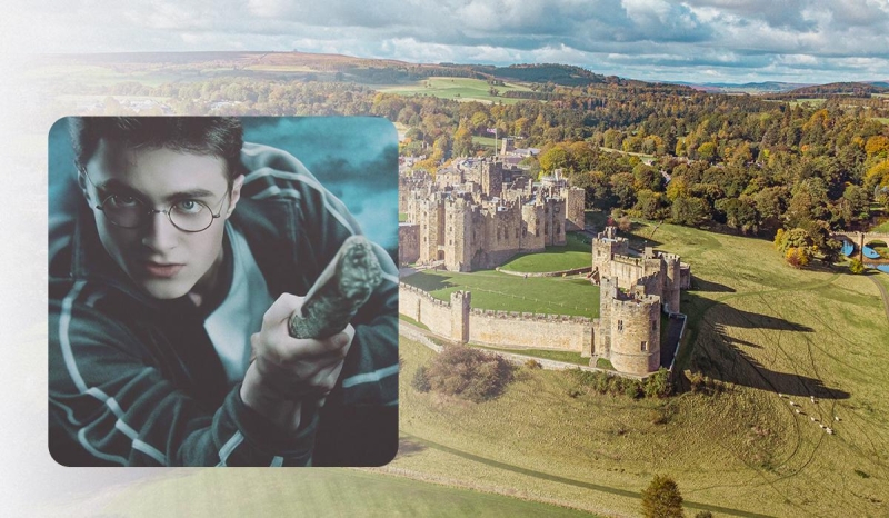 Що відомо про замок, на території якого знімали Гаррі Поттера та як його знайти
