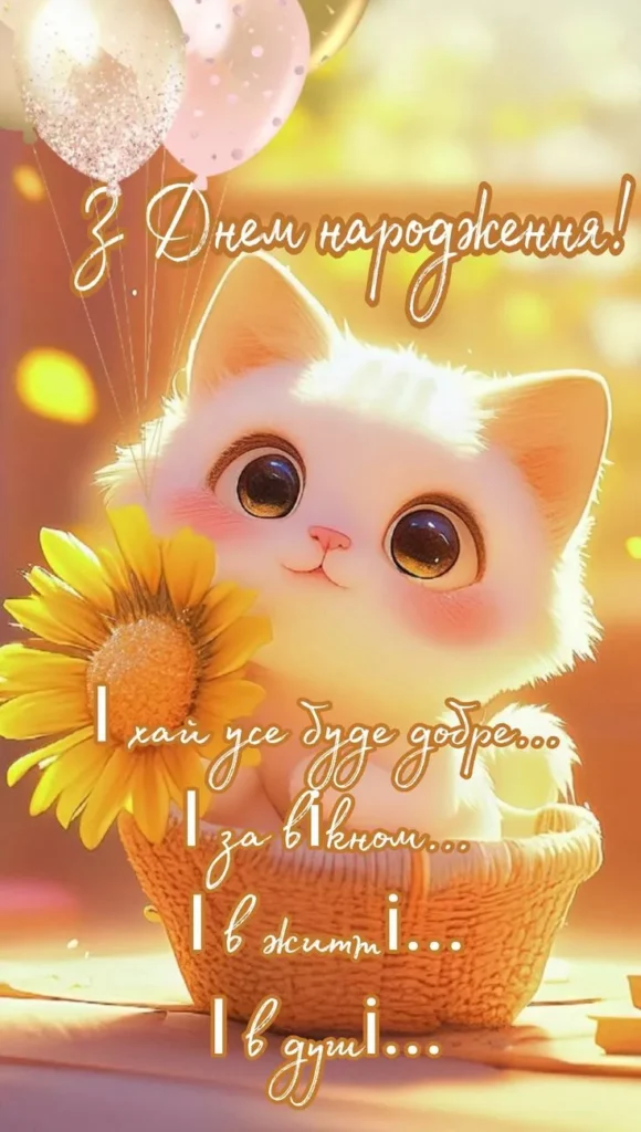 привітання з днем народження жінці своїми словами