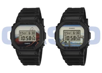 Casio випустила нові G-Shock з гравюрами Хокусая