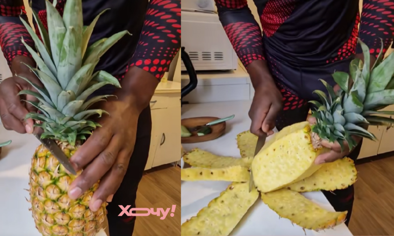 Как чистить ананас "цветочком": самый быстрый способ (ВИДЕО)