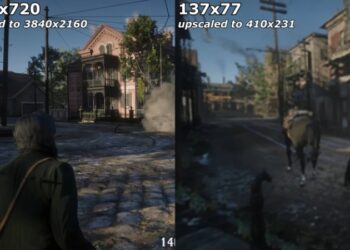“Картопляний геймінг”: ютубер випробовує DLSS 4.5 в роздільній здатності 77p