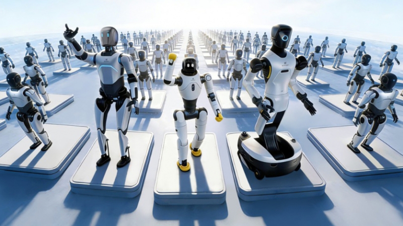 Проспали лідера: китайська AGIBOT виробляє 39% людиноподібних роботів, Tesla пасе задніх