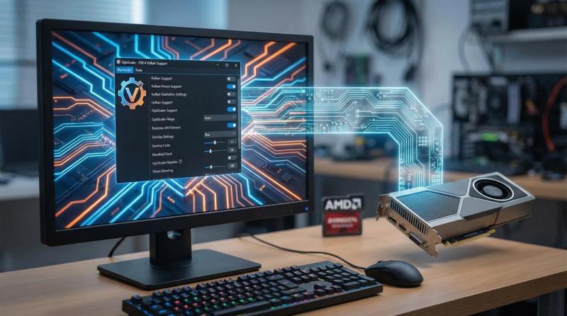 Ентузіасти проти корпорацій: OptiScaler додав підтримку FSR 4 для Vulkan раніше за AMD