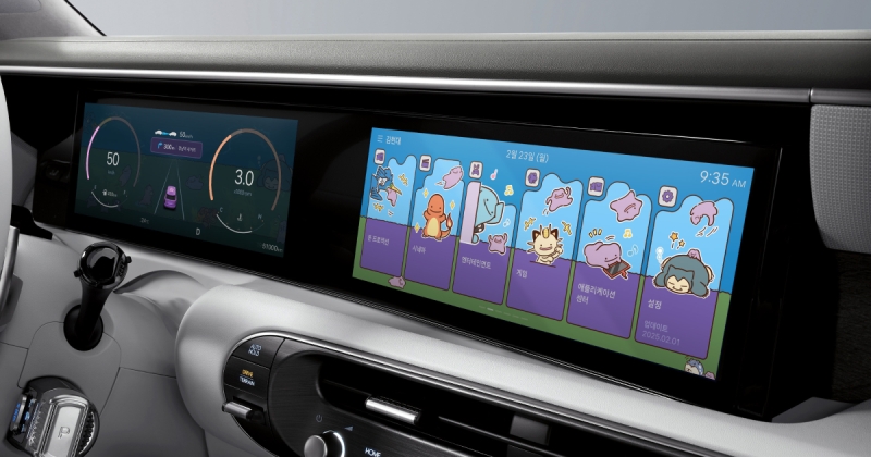 Hyundai додала покемонів у свої автомобілі