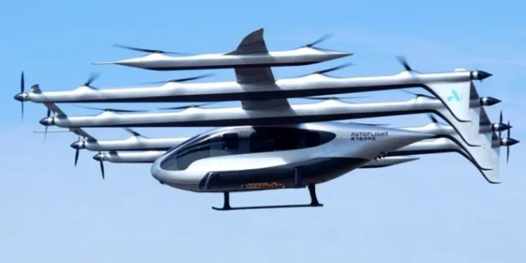 Китай запустив перший у світі 5-тонний eVTOL: 10 пасажирів і політ до 1500 км