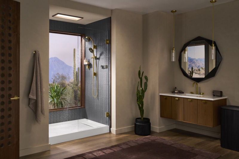 Новий душ Kohler економить споживання води до 80%: брудну очищує та використовує повторно