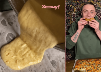 Просто выливаем тесто на пергамент: самый простой рецепт шикарной пиццы (ВИДЕО)