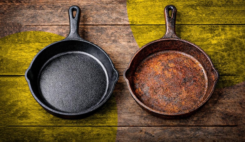 Тільки цим дідівським засобом вдалося відмити стару чавунну сковорідку: про що мова