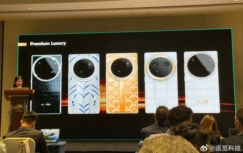 Золото, діаманти і трохи пікселів: Dreame показала, як мають виглядати ультрапреміальні смартфони