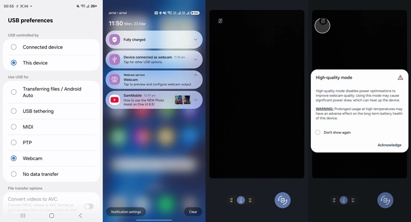 Приховані таланти Galaxy S26: нові флагмани Samsung можуть використовуватись як веб-камера для ПК