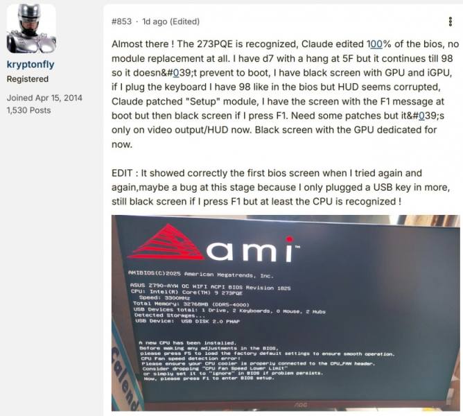 А так можна було: Intel Bartlett Lake-S запустили на користувацькій материнській платі