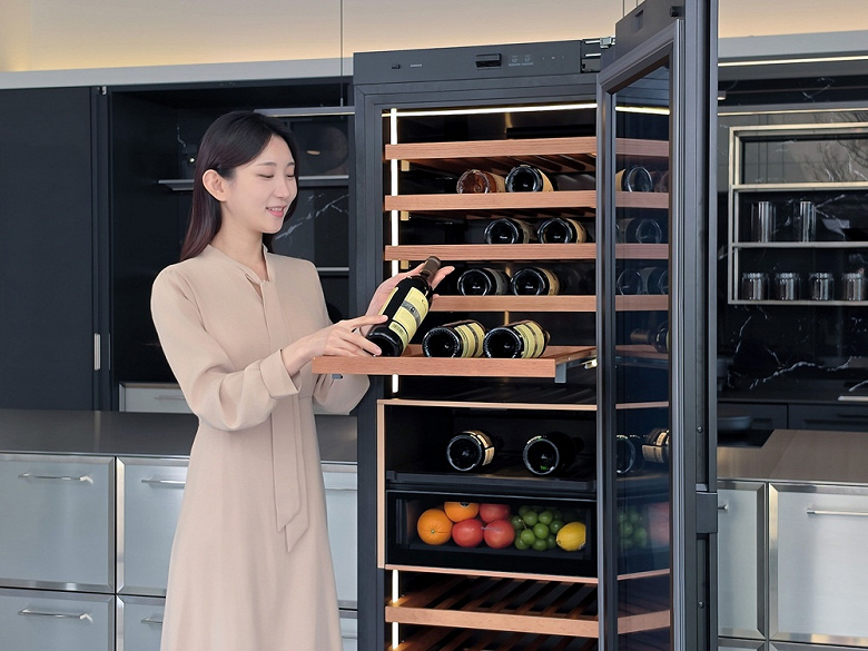 Samsung Infinite AI Wine Refrigerator: коли холодильник знається на вині краще за власника