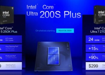 Intel представила процесори Core Ultra 7 270K Plus та Core Ultra 5 250K Plus
