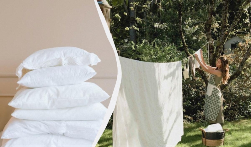 Пожовклі простирадла та подушки можна відбілити соком: який потрібен та як використовувати