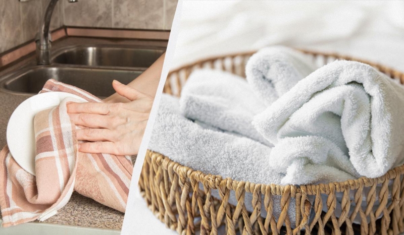 Прати банні рушники разом із кухонними - груба помилка: чому не можна так робити