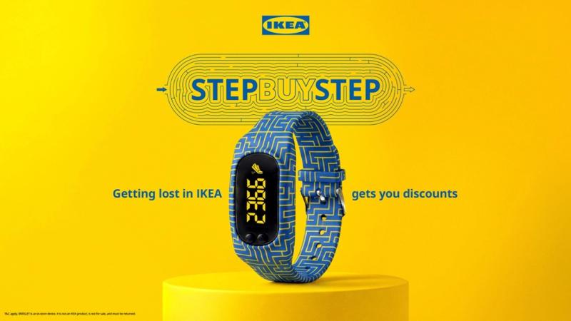В арабських IKEA стартувала унікальна акція Step Buy Step: 10% знижки за 4000 кроків по залах магазину