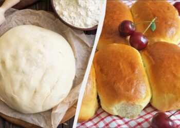 Чарівне тісто на пиріжки “4 склянки”: не рецепт, а скарб – не підвело жодного разу