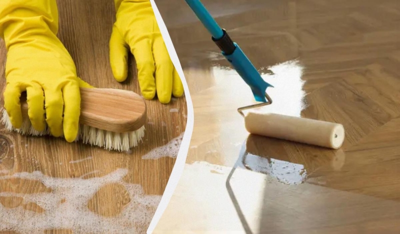 Навіть стара дерев'яна підлога засяє вже після першого миття: що додати у воду