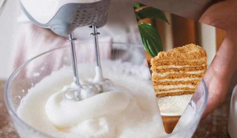 Ніжний крем зі смаком пломбіру для "Наполеона": без вершків і сиру