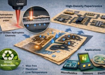 Паперова електроніка: вчені за допомогою лазера друкують мікросхеми на папері