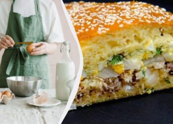 Пишний і соковитий заливний пиріг з тунцем: як приготувати тісто, щоб воно пропеклося