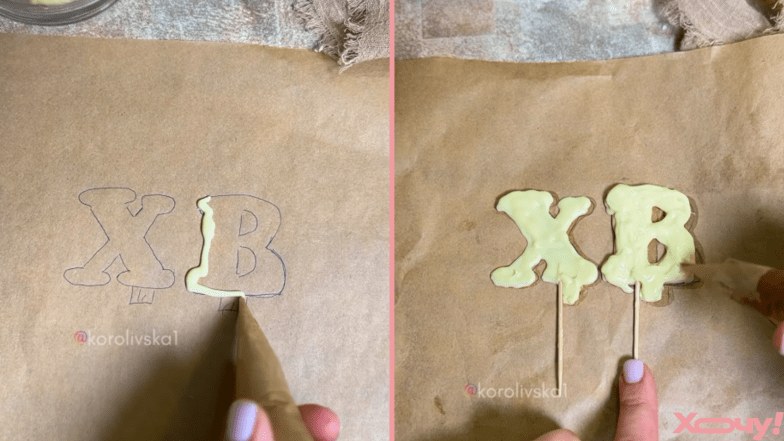 Стильные буквы и "ивовые веточки" своими руками: две крутые идеи декора пасок за 5 минут (ВИДЕО)