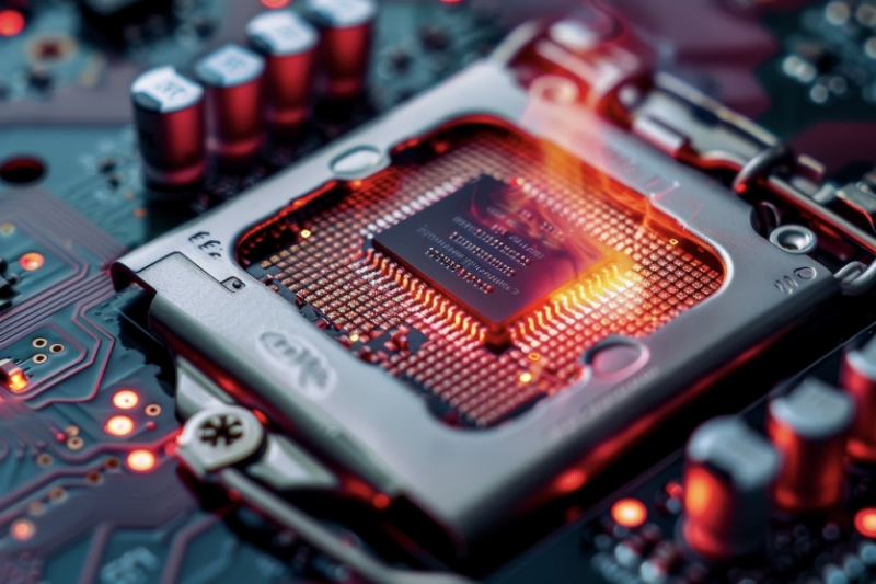 Вчені випадково створили чип, що стабільно працює за температур, вищих ніж лава